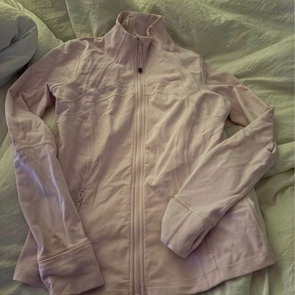 Lululemon light pink define jacket (EXCLUSIVE COLOR)